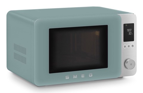 Smeg MOC02EGMEU forno a microonde Verde Microonde combinato Superficie piana 27 L 1450 W