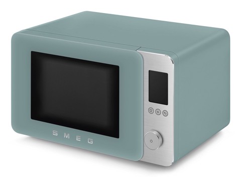 Smeg MOC02EGMEU forno a microonde Verde Microonde combinato Superficie piana 27 L 1450 W