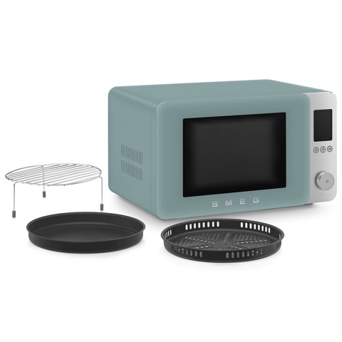 Smeg MOC02EGMEU forno a microonde Verde Microonde combinato Superficie piana 27 L 1450 W