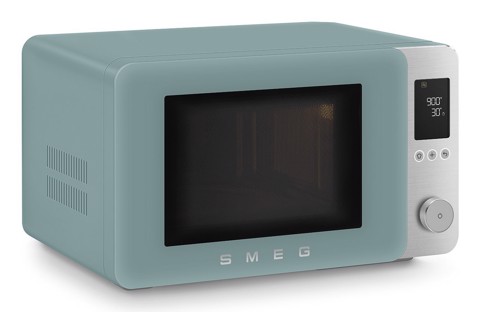 Smeg MOC02EGMEU forno a microonde Verde Microonde combinato Superficie piana 27 L 900 W