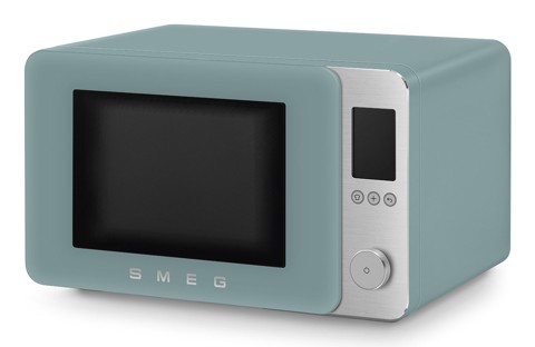 Smeg MOC02EGMEU forno a microonde Verde Microonde combinato Superficie piana 27 L 900 W