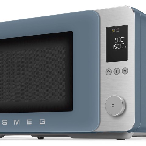 Smeg MOC02SBMEU forno a microonde Blu Microonde combinato Superficie piana 27 L 1450 W
