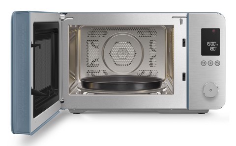 Smeg MOC02SBMEU forno a microonde Blu Microonde combinato Superficie piana 27 L 900 W