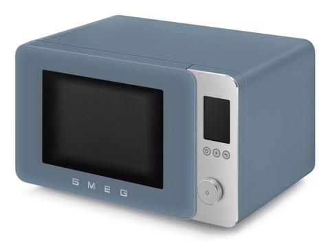 Smeg MOC02SBMEU forno a microonde Blu Microonde combinato Superficie piana 27 L 900 W