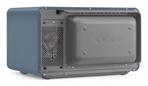 Smeg MOC02SBMEU forno a microonde Blu Microonde combinato Superficie piana 27 L 900 W