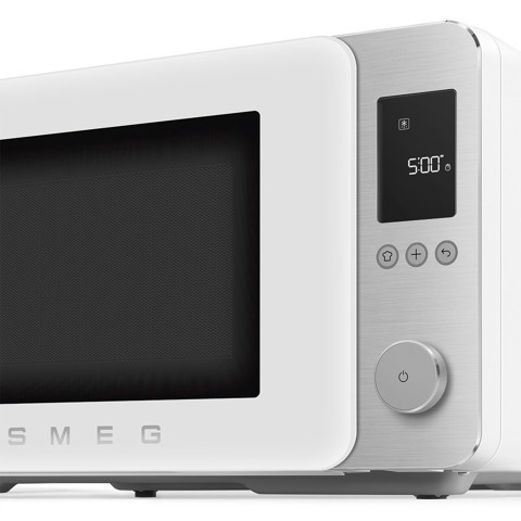 Smeg MOC02WHMEU forno a microonde Bianco Microonde combinato Superficie piana 27 L 1450 W