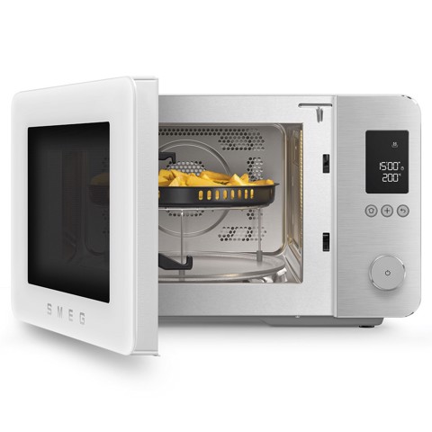 Smeg MOC02WHMEU forno a microonde Bianco Microonde combinato Superficie piana 27 L 900 W