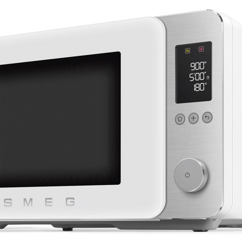 Smeg MOC02WHMEU forno a microonde Bianco Microonde combinato Superficie piana 27 L 900 W