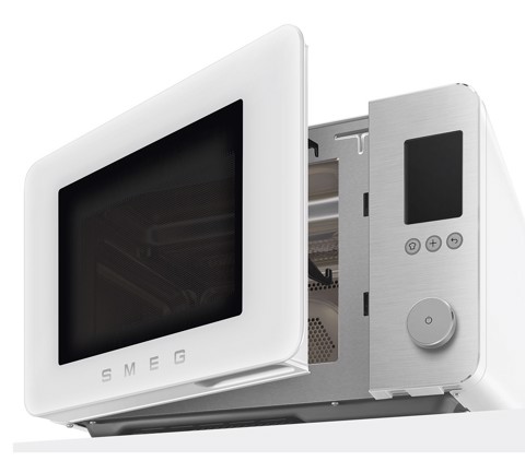 Smeg MOC02WHMEU forno a microonde Bianco Microonde combinato Superficie piana 27 L 900 W