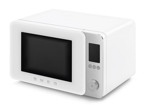 Smeg MOC02WHMEU forno a microonde Bianco Microonde combinato Superficie piana 27 L 900 W
