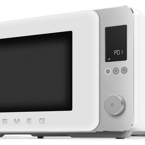 Smeg MOC02WHMEU forno a microonde Bianco Microonde combinato Superficie piana 27 L 900 W