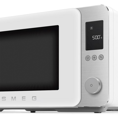 Smeg MOC02WHMEU forno a microonde Bianco Microonde combinato Superficie piana 27 L 900 W