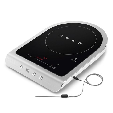 Smeg Piastra a induzione portatile Linea Collezione - Bianco Opaco - PIC01WHMEU