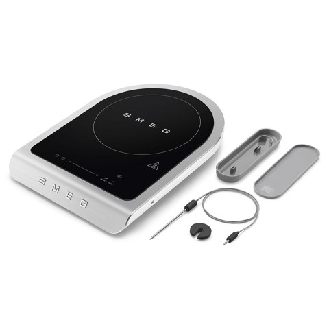 Smeg Piastra a induzione portatile Linea Collezione - Bianco Opaco - PIC01WHMEU