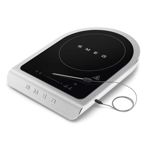 Smeg Piastra a induzione portatile Linea Collezione - Bianco Opaco - PIC01WHMEU