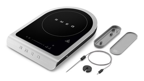 Smeg Piastra a induzione portatile Linea Collezione - Nero Opaco - PIC01BLMEU