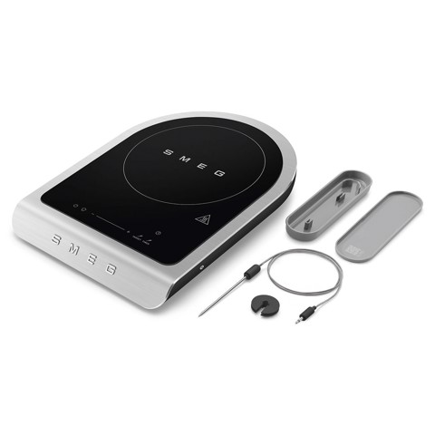 Smeg Piastra a induzione portatile Linea Collezione - Nero Opaco - PIC01BLMEU