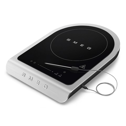 Smeg Piastra a induzione portatile Linea Collezione - Nero Opaco - PIC01BLMEU