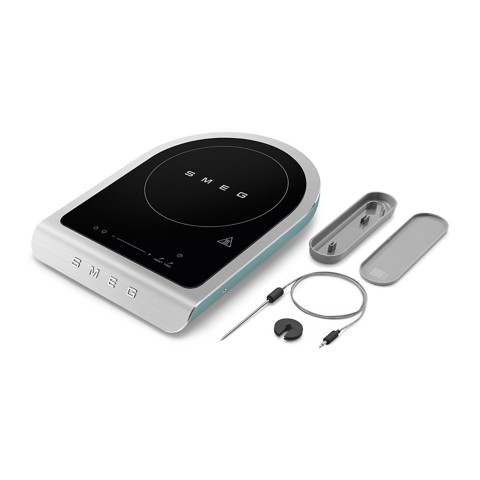Smeg Piastra a induzione portatile Linea Collezione - Verde Smeraldo Opaco - PIC01EGMEU