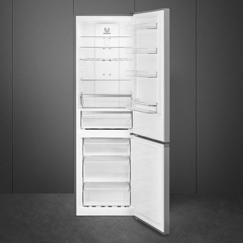 Smeg RC20XDND frigorifero con congelatore Libera installazione 331 L D Acciaio inox