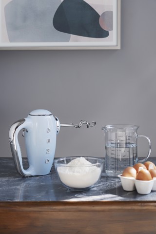 Smeg Sbattitore 50's Style – Azzurro LUCIDO – HMF01PBEU