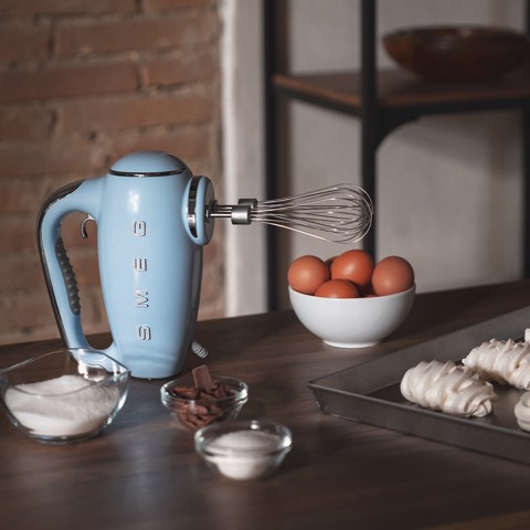 Smeg Sbattitore 50's Style – Azzurro LUCIDO – HMF01PBEU