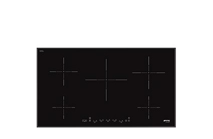 Smeg SI5952B piano cottura Nero Da incasso Piano cottura a induzione 5 Fornello(i)