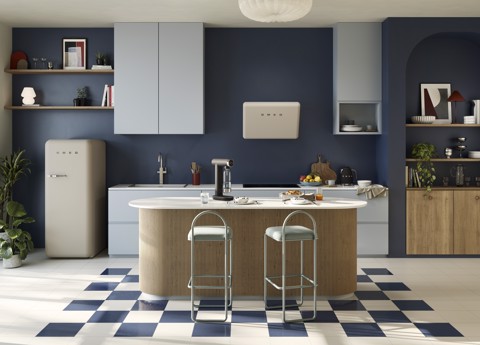 Smeg SKC01BLM gasatore Plastica Nero
