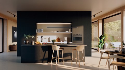 Smeg SKC01BLM gasatore Plastica Nero
