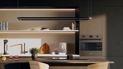 Smeg SKC01BLM gasatore Plastica Nero