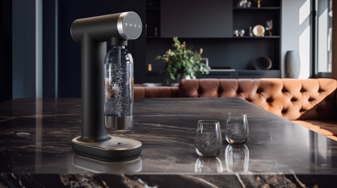 Smeg SKC01BLM gasatore Plastica Nero