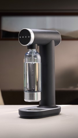Smeg SKC01BLM gasatore Plastica Nero