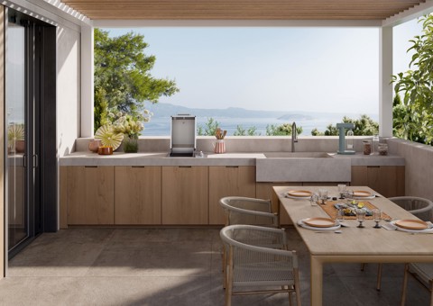 Smeg SKC01EGM gasatore Plastica Verde