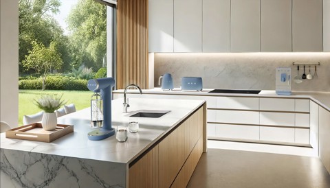 Smeg SKC01SBM gasatore Plastica Blu