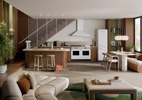 Smeg SKC01WHM gasatore Plastica Bianco
