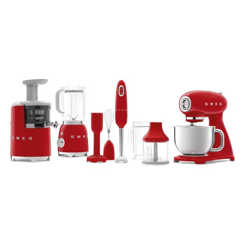 Smeg SMF03RDEU sbattitore Sbattitore con base 800 W Rosso