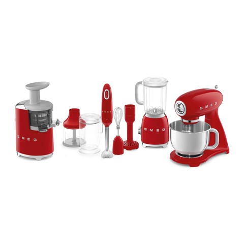 Smeg SMF03RDEU sbattitore Sbattitore con base 800 W Rosso