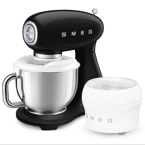 Smeg SMF05BLEU sbattitore Sbattitore con base 1000 W Nero