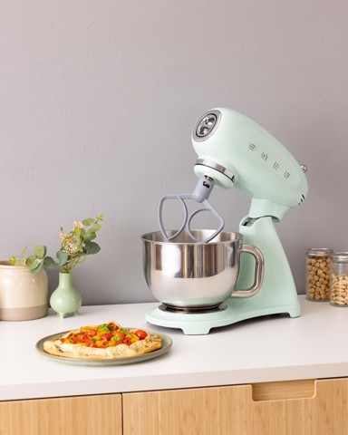 Smeg SMF05PBEU sbattitore Sbattitore con base 1000 W Blu