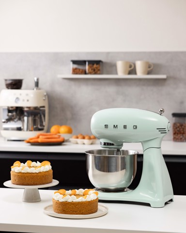 Smeg SMF05PGEU sbattitore Sbattitore con base 1000 W Verde