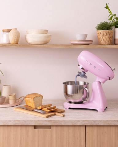 Smeg SMF05PKEU sbattitore Sbattitore con base 1000 W Rosa