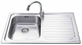 Smeg SP791D-2 lavello Lavello montato su piano Rettangolare Acciaio inossidabile Made in Italy