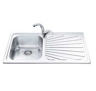 Smeg SP861D lavello Lavello ad incasso Rettangolare Acciaio inossidabile Made in Italy