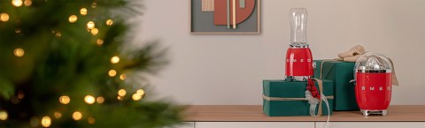 Smeg Spremiagrumi 50's Style – Rosso LUCIDO – CJF11RDEU