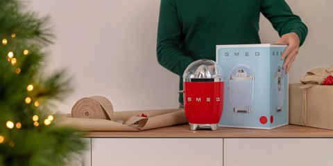 Smeg Spremiagrumi 50's Style – Rosso LUCIDO – CJF11RDEU