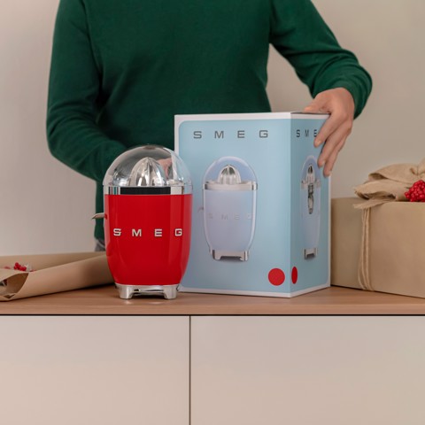 Smeg Spremiagrumi 50's Style – Rosso LUCIDO – CJF11RDEU