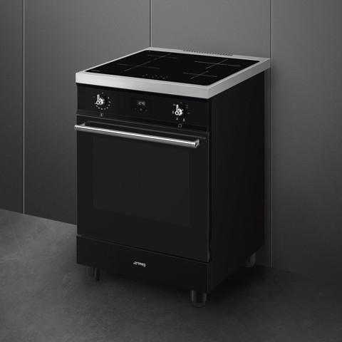 Smeg Symphony C6IMBLT2 cucina Elettrico Piano cottura a induzione Nero