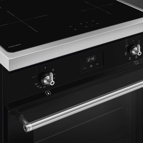 Smeg Symphony C6IMBLT2 cucina Elettrico Piano cottura a induzione Nero
