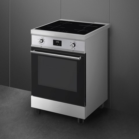 Smeg Symphony Classica Cucina C6IMXT2 Acciaio Inox Made in Italy