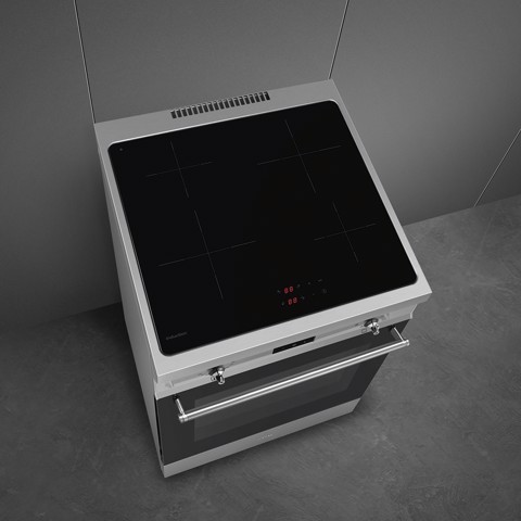 Smeg Symphony Classica Cucina C6IMXT2 Acciaio Inox Made in Italy